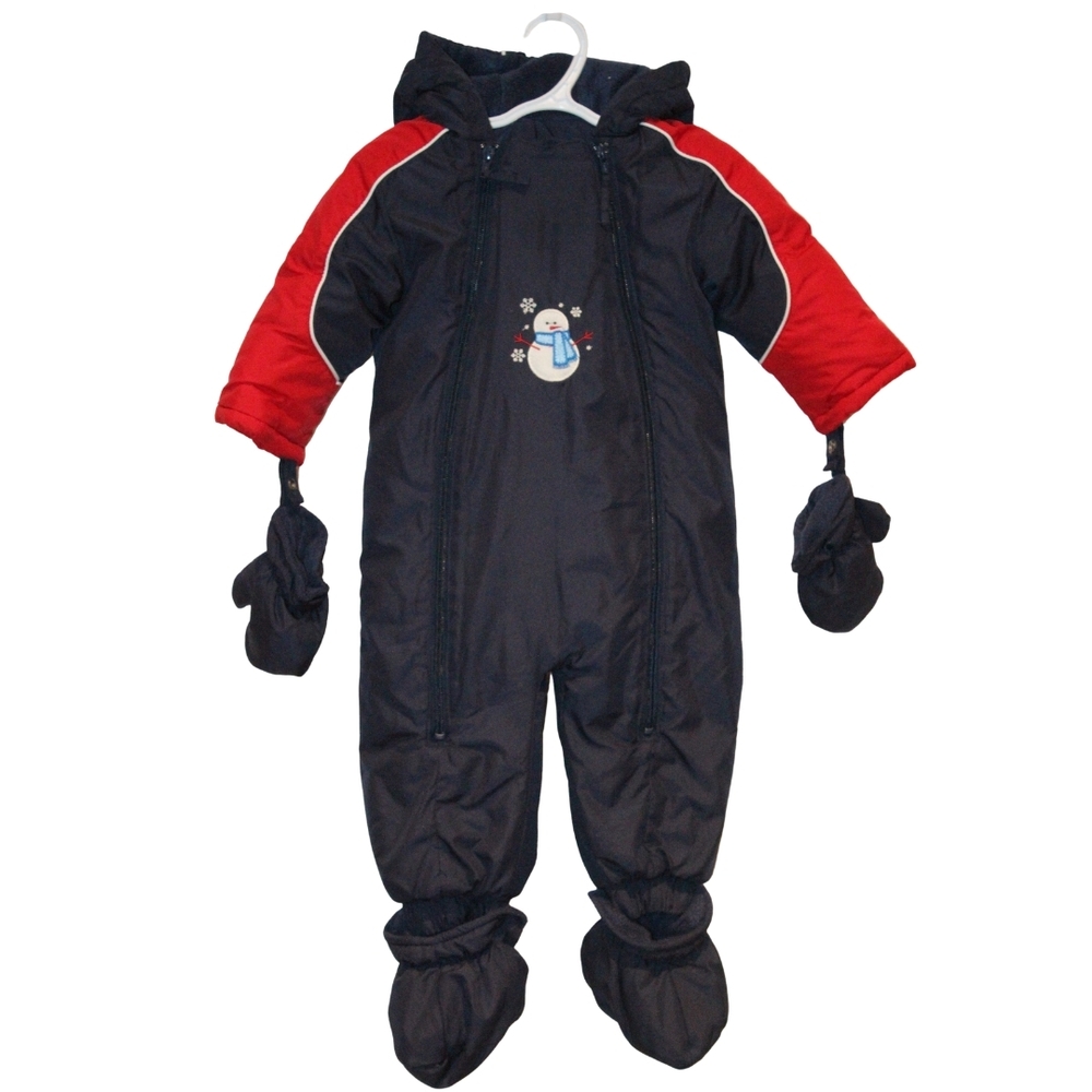 2/$30 🏷 Alpinetek Navy One Piece Snowsuit Size 20lb